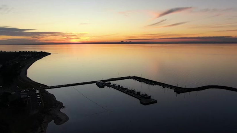 Clip 1 - Portarlington Harbour Sunset